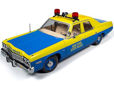 new york state police logo. -1/18 scale New York State